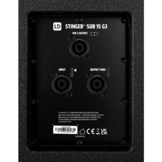 Пассивный сабвуфер LD Systems Stinger Sub 15 G3 LD Systems Stinger Sub 15 G3