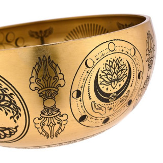 Tavmusic.ru Тибетский чашу с тонкой гравировкой 75 Thomann Tibetan Fine Engraved Bowl 75