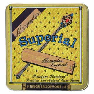 Трость для саксофона Alexander Reeds Superial Tenor Saxophone 3.0 Alexander Reeds Superial Tenor Saxophone 3.0