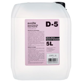 Eurolite D-5 Hazer-Жидкость 5Л на масляной основе Eurolite D-5 Hazer-Fluid 5L Oil Based