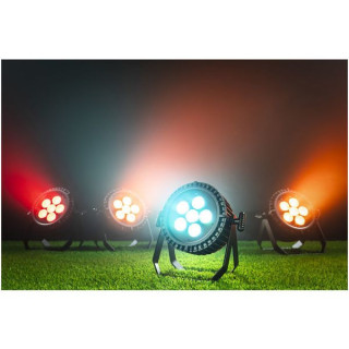 Уровень заряда батареи Varytec соответствует стандарту IP65 Varytec Battery Event Par IP65