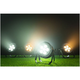 Уровень заряда батареи Varytec соответствует стандарту IP65 Varytec Battery Event Par IP65