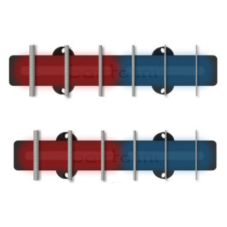 Bartolini 6-String J-Bass JS66J B/T Set Bartolini 6-String J-Bass JS66J B/T Set
