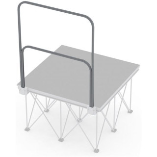 Стальные перила IX ступени Stairville 1 м Stairville iX Stage Steel Handrail 1m