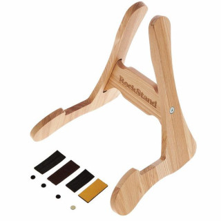 Подставка для камня Деревянная А-образная подставка Натуральная Rockstand Wood A-Frame Stand Natural