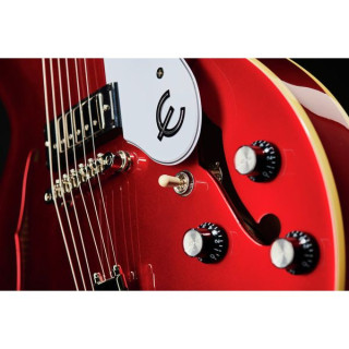 Эпифон Ривьера Искрящийся бордовый Epiphone Riviera Sparkling Burgundy