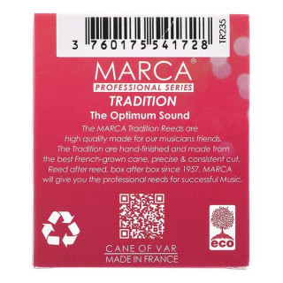 Трости для кларнета Marca Tradition Bb- Clarinet 3.5 Marca Tradition Bb- Clarinet 3.5