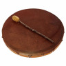 Земной шаманский барабан из коровьей кожи 50 см Terre Shaman Drum Cow Skin 50cm