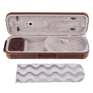 Кожаный и нейлоновый кейс для скрипки Roth & Junius Roth & Junius Leather & Nylon Violin Case CO