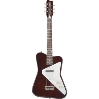 Дэнджелектрод Про Марро́н Сильвер Глиттер Danelectro Pro Maroon Silver Glitter