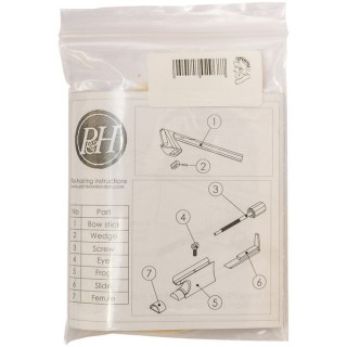 Волосы для смычковой арфы из углепластика P&H P&H Bow Hair for Carbon Bass Bow