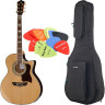 Электроакустическая гитара Harley Benton CLJ-503CE WN Набор №137468 Harley Benton CLJ-503CE WN Bundle №137468