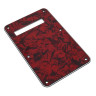 Задняя пластина тремоло dAndrea Красная жемчужина dAndrea Tremolo Back Plate Red Pearl