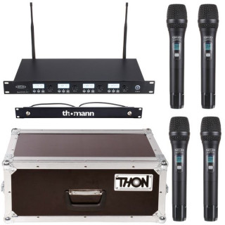 Беспроводная система Thon Case 4U Sirus Quad 4CH Bundle №549311 (Комплект)