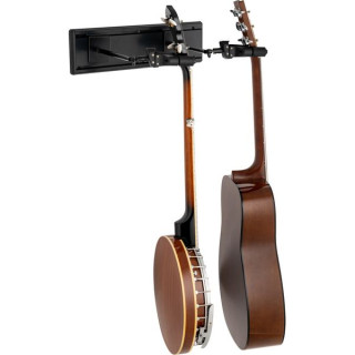 Геркулес HCGSP-402SB напольный гитарный стеллаж для двух гитар Hercules Stands HCGSP-402SB 2-Guitar Wall Rack