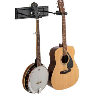 Геркулес HCGSP-402SB напольный гитарный стеллаж для двух гитар Hercules Stands HCGSP-402SB 2-Guitar Wall Rack