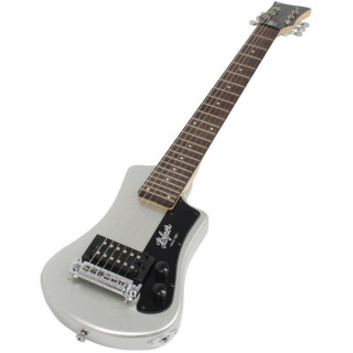 Хефнер Коротышка Серебристый металлик Höfner Shorty Metallic Silver