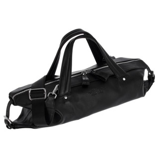 MG Leather Work Flute Gig Bag Detroit Black MG Leather Work Flute Gig Bag Detroit Black