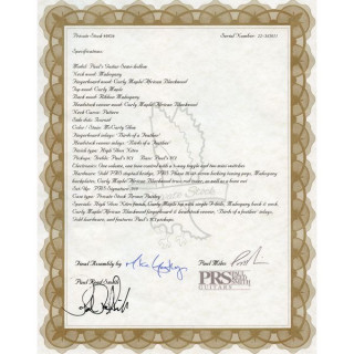 Электрогитара PRS Pauls Guitar S/H Private Stock PRS Pauls Guitar S/H Private Stock