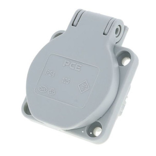 Розетка PCE 105-0g S-Nova Серая PCE 105-0g S-Nova Socket Grey