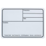 Табличка Stairville Tourlabel 177x127 мм белая Stairville Tourlabel 177x127mm White