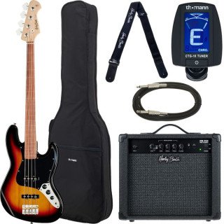 Винтажная серия Harley Benton JB-75FL SB Набор №557938 Harley Benton JB-75FL SB Vintage Series Bundle №557938