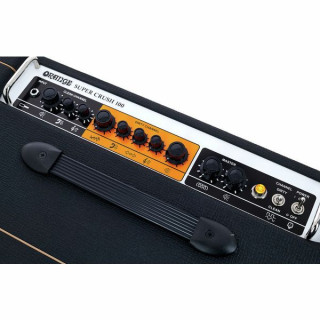 Комбоусилитель для электрогитары Orange Super Crush 100 Combo Black Orange Super Crush 100 Combo Black