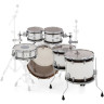 Серия DrumCraft 6 2up 2down Белый взрыв Набор №524938 DrumCraft Series 6 2up 2down White Burst Bundle №524938