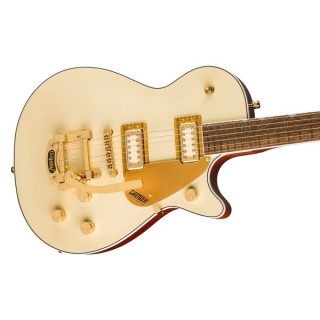 Gretsch EMTC LTD Нетронутый РЕАКТИВНЫЙ САМОЛЕТ WHT GLD Gretsch EMTC LTD Pristine JET WHT GLD