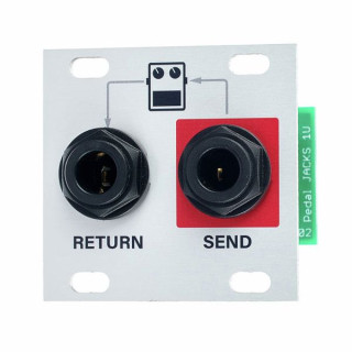 Intellijel разрабатывает педальные разъемы ввода-вывода 1U Intellijel Designs Pedal I/O JACKS 1U