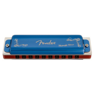Губная гармоника Fender Midnight Blues в G Fender Midnight Blues Harmonica in G