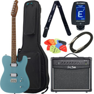 Harley Benton Fusion-T HH HT обжаренный DB Набор №532059 Harley Benton Fusion-T HH HT Roasted DB Bundle №532059