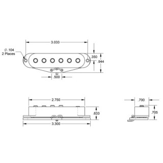 Звукосниматель Seymour Duncan Antiquity Retrospec'd Neck W Seymour Duncan Antiquity Retrospec'd Neck W