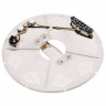 Накладка со звукоснимателем National Reso-Phonic Hot Plate Rubbed Steel