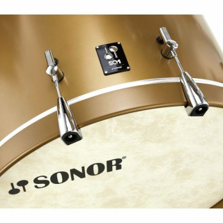 Барабанная установка Sonor SQ1 Studio GT Satin Gold Metal