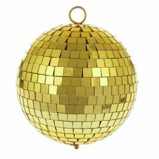 Зеркальный шар Eurolite Mirror Ball 15 cm gold Eurolite Mirror Ball 15 cm gold