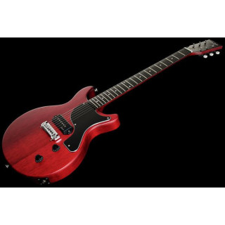Электрогитара Harley Benton DC-Junior FAT Faded Cherry Bundle №514817 (Комплект)