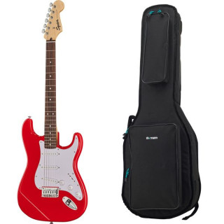Электрогитара Squier Sonic Strat HT Torino Red Bundle №579684 (Комплект)
