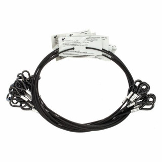 Комплект безопасности Stairville 100 см/3 мм Bk 10шт Stairville Safety Set 100cm/3mm Bk 10pcs