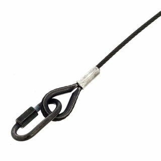 Комплект безопасности Stairville 100 см/3 мм Bk 10шт Stairville Safety Set 100cm/3mm Bk 10pcs