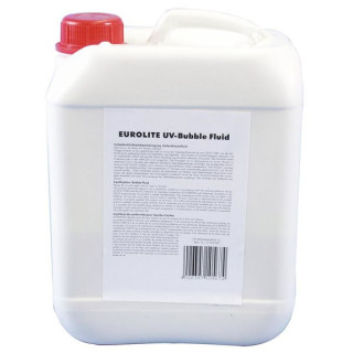 Жидкость Eurolite UV Bubble Fluid 5л желтого цвета Eurolite UV Bubble Fluid 5l yellow