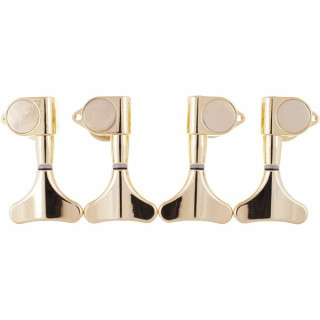 Комплект басовых тюнеров Harley Benton Parts золотой Harley Benton Parts Bass Tuners Set Gold