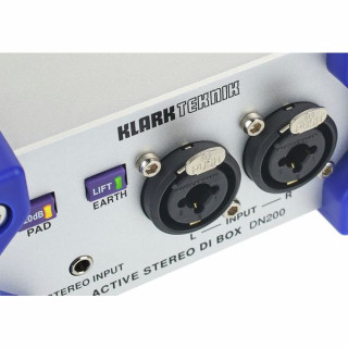 Директ-бокс Klark Teknik DN200 V2 Active DI Klark Teknik DN200 V2 Active DI