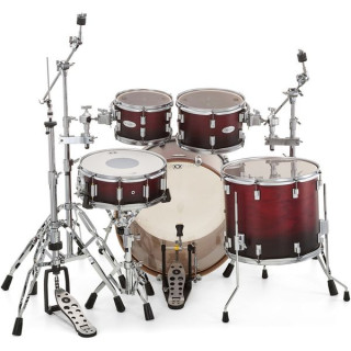 Серия DrumCraft 6 Стандарт Красный Фейд DrumCraft Series 6 Standard Red Fade