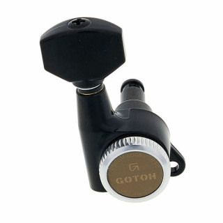 Колки для электрогитары Gotoh SG381-07 MG-T Locking 6L B Gotoh SG381-07 MG-T Locking 6L B