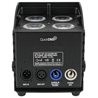Евролаइट АККУ UP-4 QCL Sp. QuickDMX MK2 Eurolite AKKU UP-4 QCL Sp. QuickDMX MK2