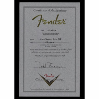 Крыло Clapton Black AAA BLK MBTK Fender Clapton Black AAA BLK MBTK