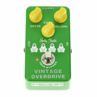 Педаль эффектов Harley Benton Vintage Overdrive Harley Benton Vintage Overdrive