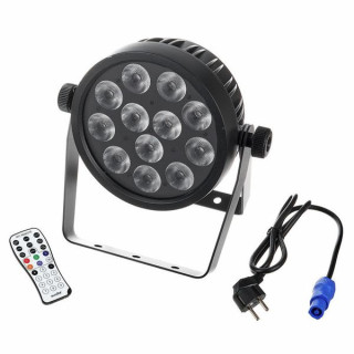 Eurolite LED 4C-12 Бесшумный тонкий точечный светильник Eurolite LED 4C-12 Silent Slim Spot
