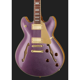Полуакустическая гитара Harley Benton HB-35Plus Metallic Plum Набор №541995 Harley Benton HB-35Plus Metallic Plum Bundle №541995